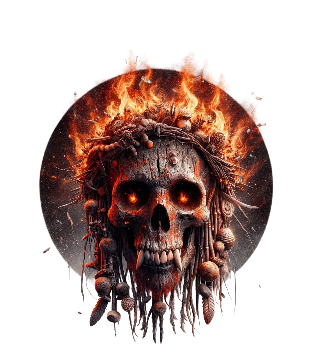 Fire Skull
